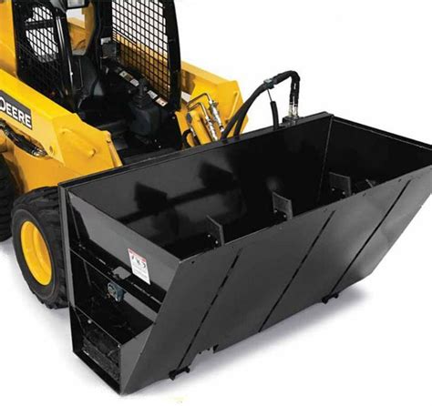 side discharge bucket for skid steer|side dump skid steer bucket.